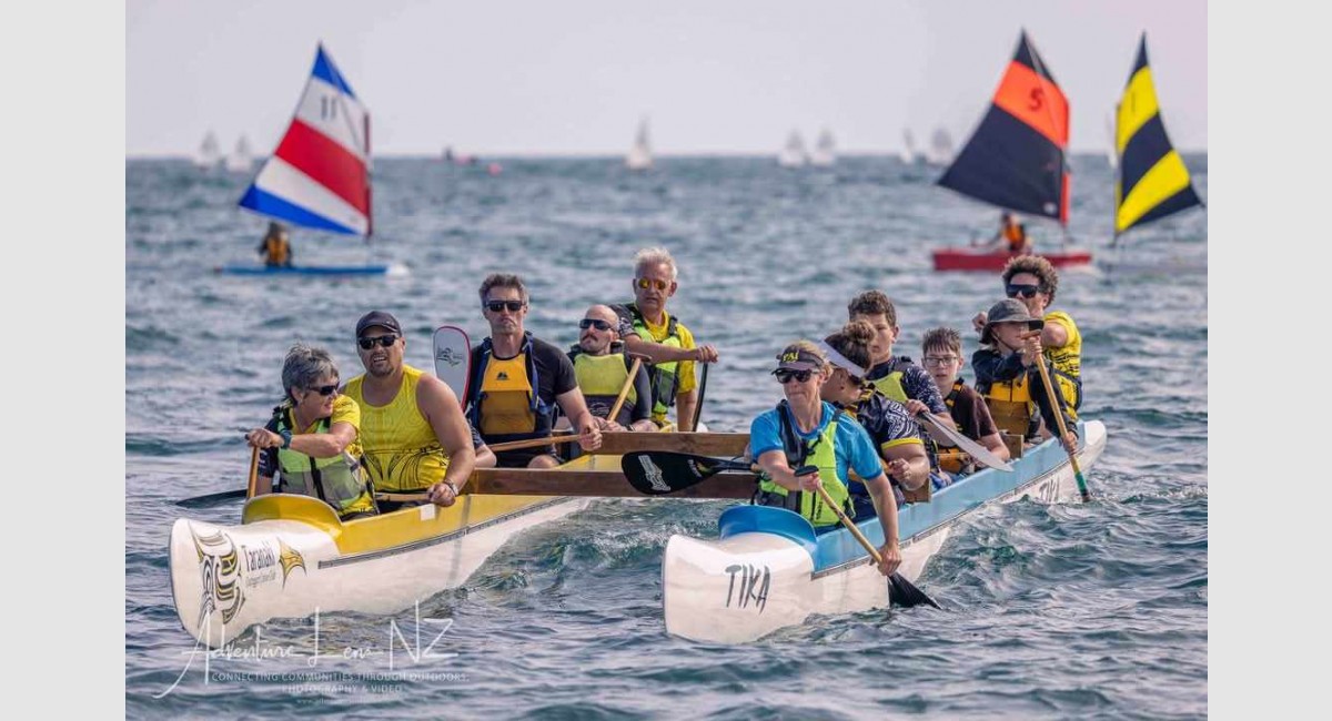 Waka Ama on water Feb 25